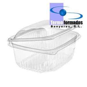 envase-ensaladera-estuche-tarrina-bisagra-transparente-2000-cc-tapa-alta-abierta-termoformados-banyeres-envase-plastico